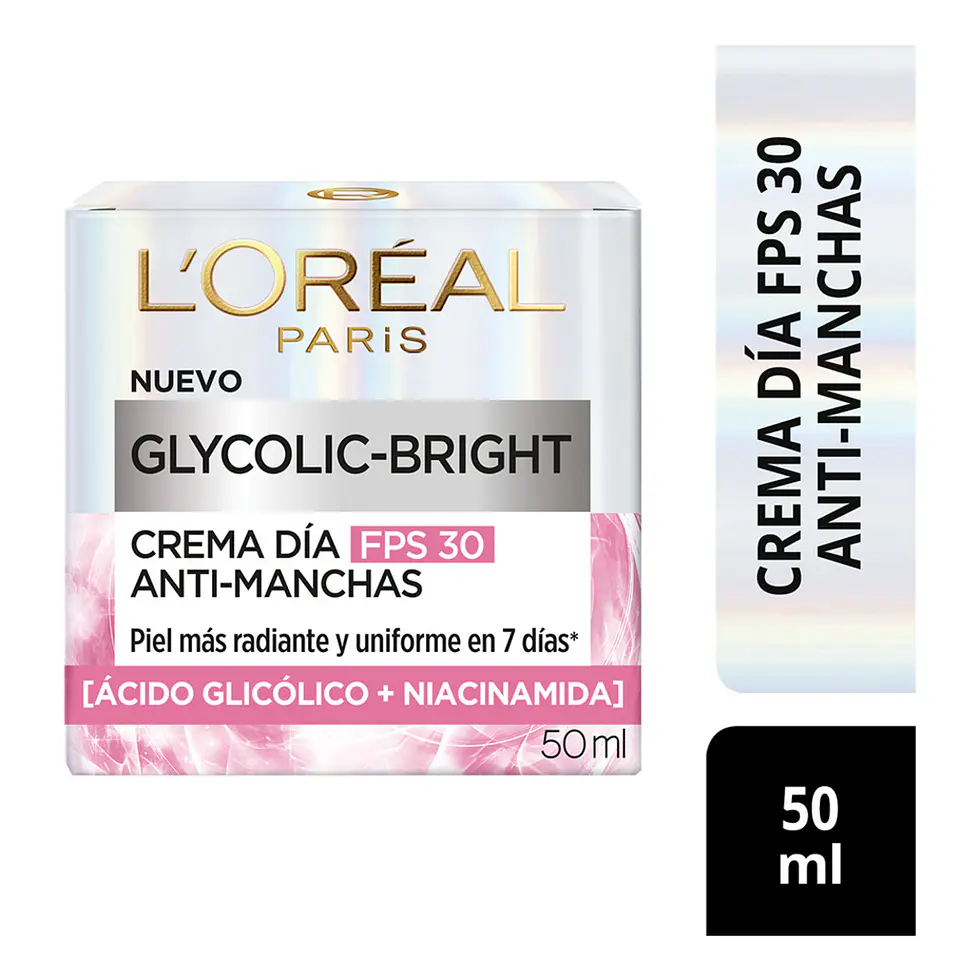Crema de Dia Loreal Glycolic Bright 50 ML - LOREAL 1