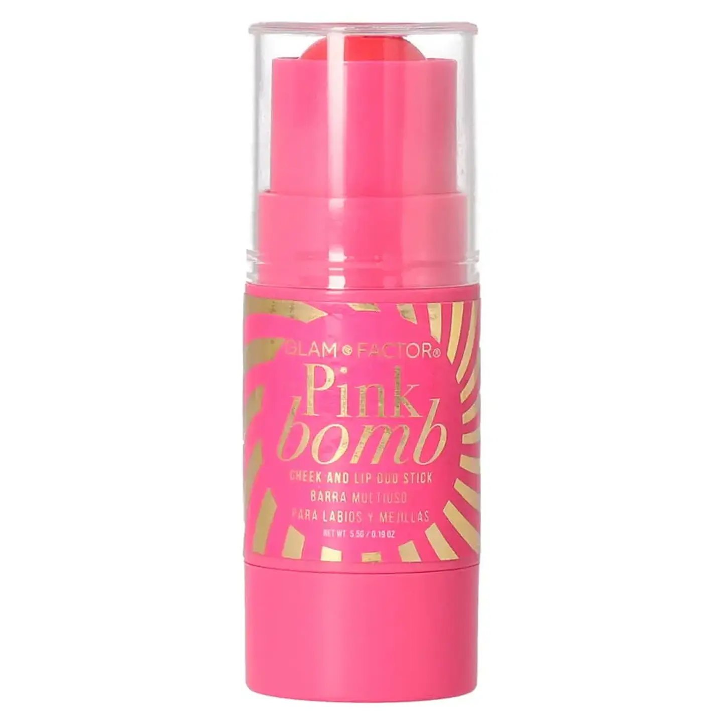 Barra Multiuso Para Labios y Mejillas Pink Bomb - GLAM FACTOR 1