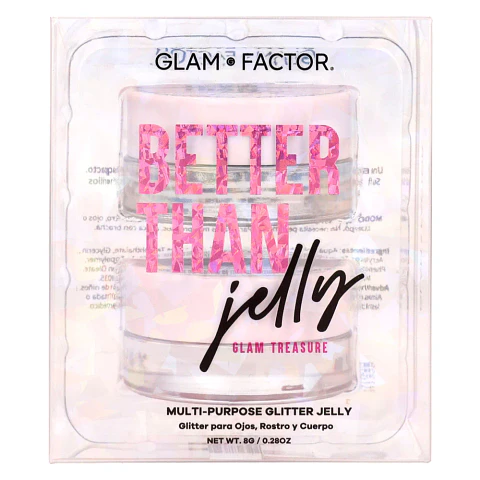 Glitter para Ojos, Rostro y Cuerpo Better Than Jelly Glam Treasure - GLAM FACTOR
