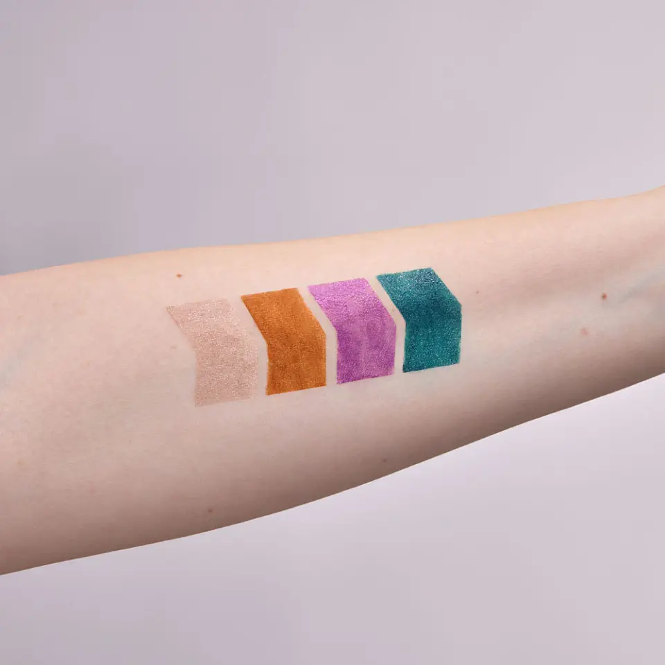 Paleta De Delineadores Metalizados Metal Digger N23 - GLAM FACTOR 4
