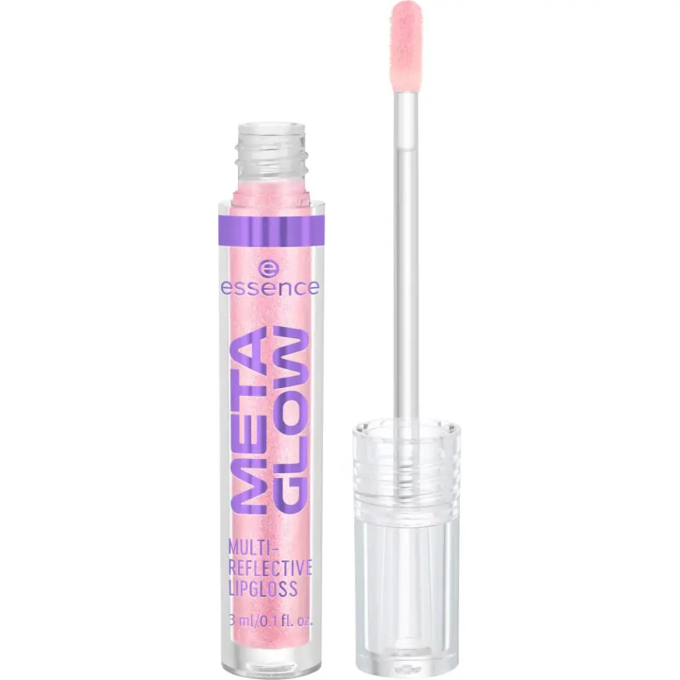 Brillo Labial Multirreflejos Meta Glow 02 Digital Pink - ESSENCE 3