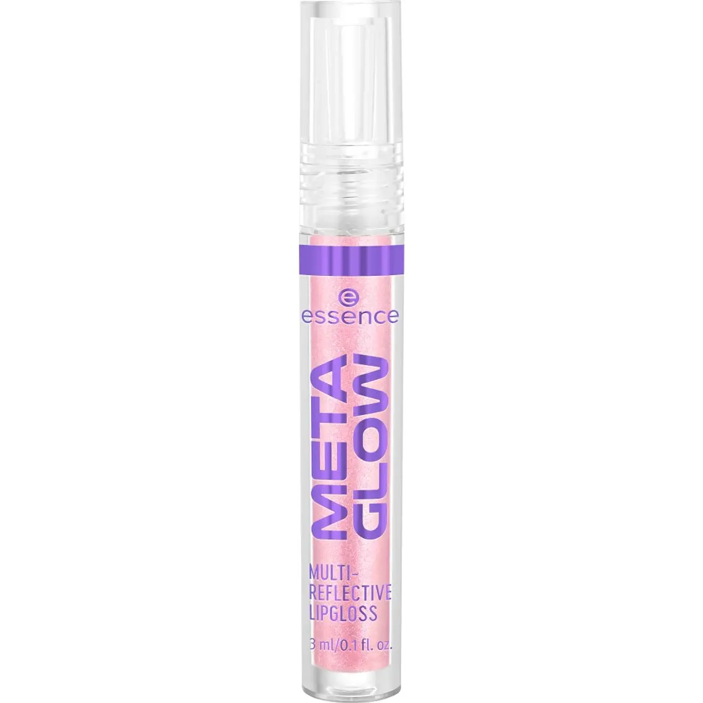 Brillo Labial Multirreflejos Meta Glow 02 Digital Pink - ESSENCE 1