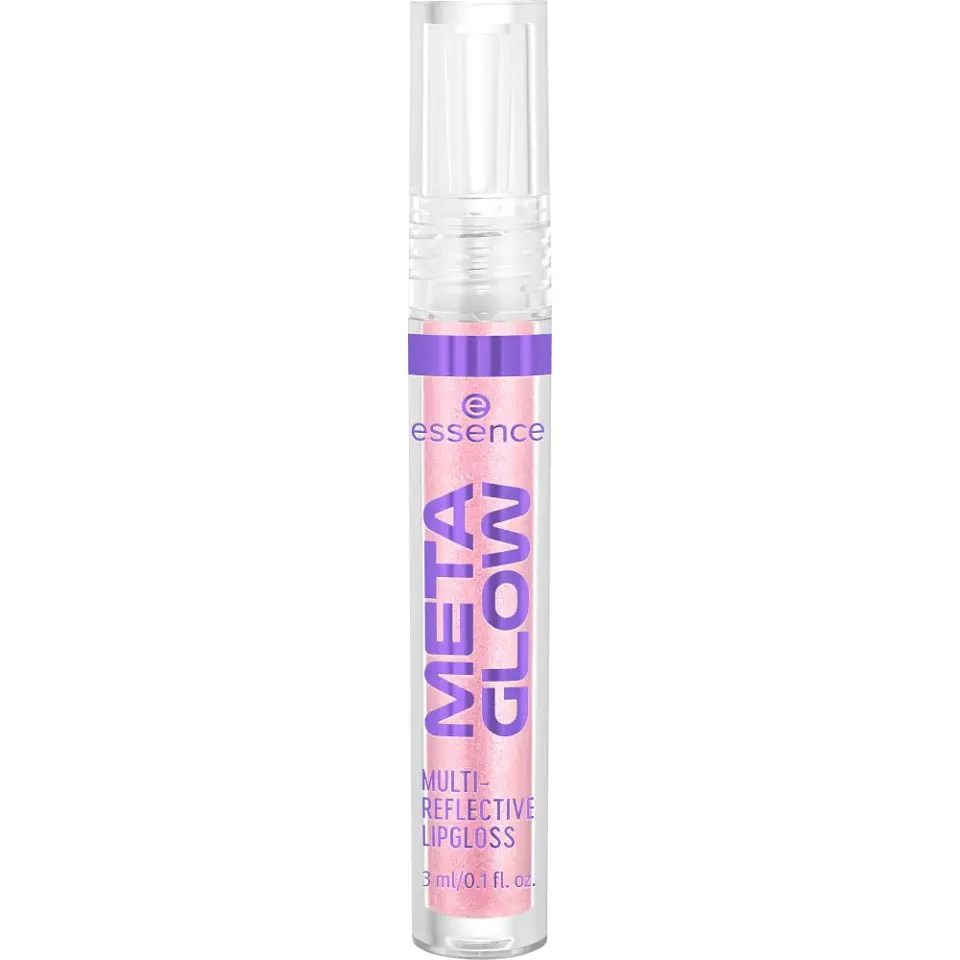 Brillo Labial Multirreflejos Meta Glow 02 Digital Pink - ESSENCE 1