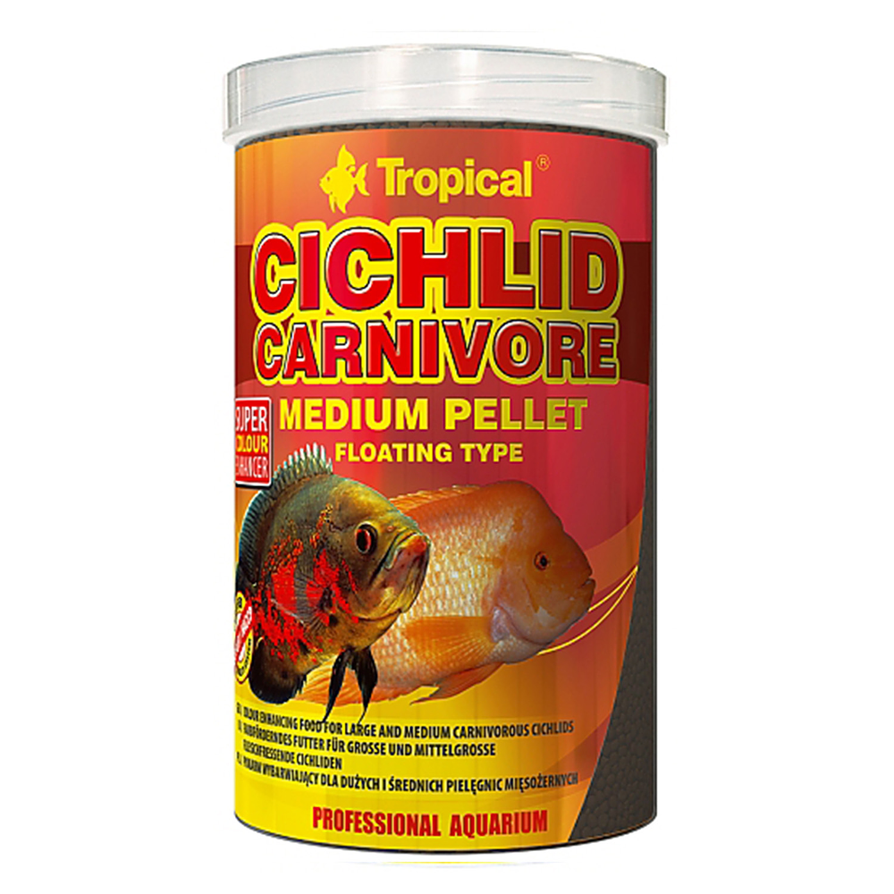 Tropical Cichlid Carnivore Medium Pellet