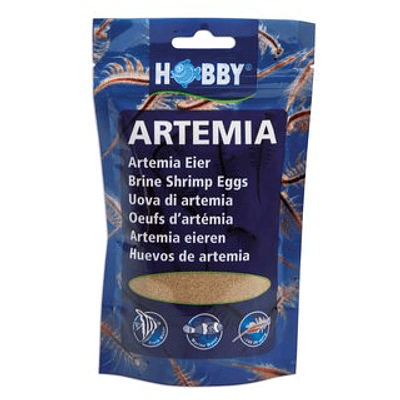 Ovos de Artémia para eclosão HOBBY 150ml