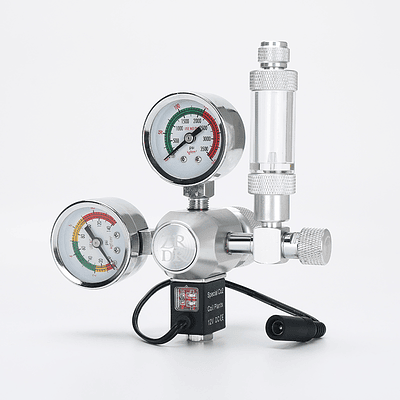 Kit de regulação de CO2 com válvula solenóide