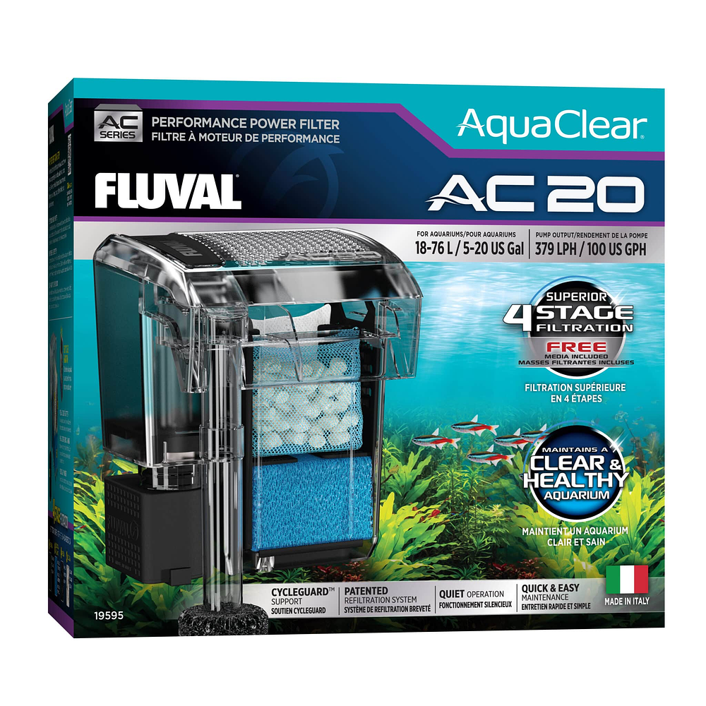 Fluval AquaClear (vários)