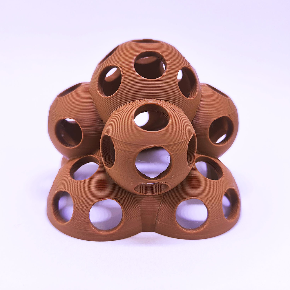 Decoração para camarões 8x6cm