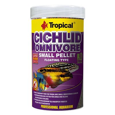 Tropical Cichlid Omnivoure Small Pellets