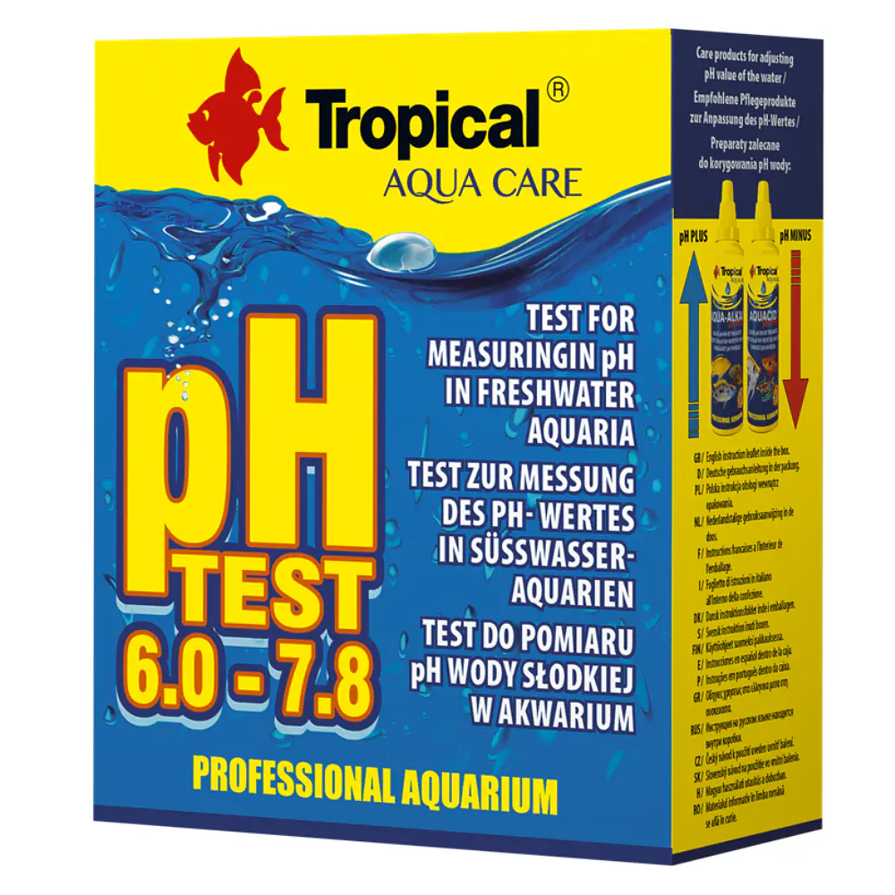 Testes de PH 6-7.8 Tropical
