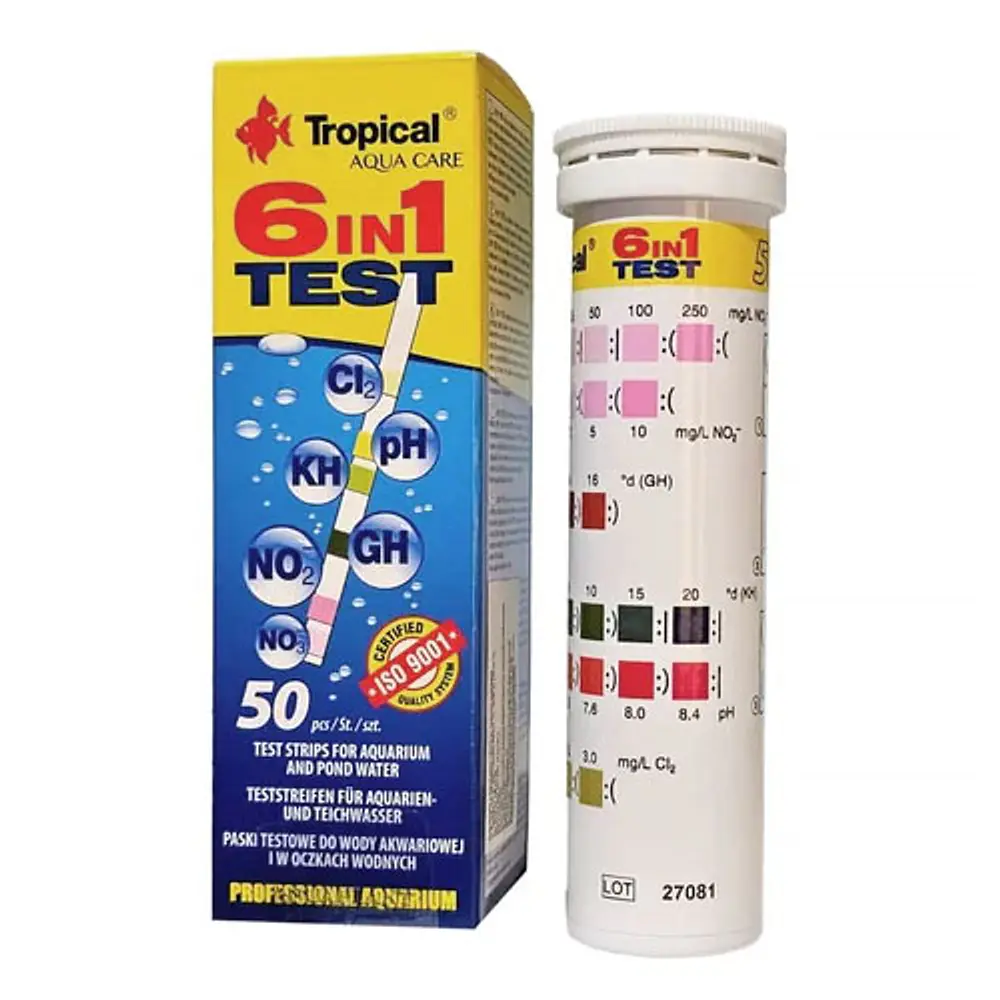 Teste de tiras Tropical 6em1