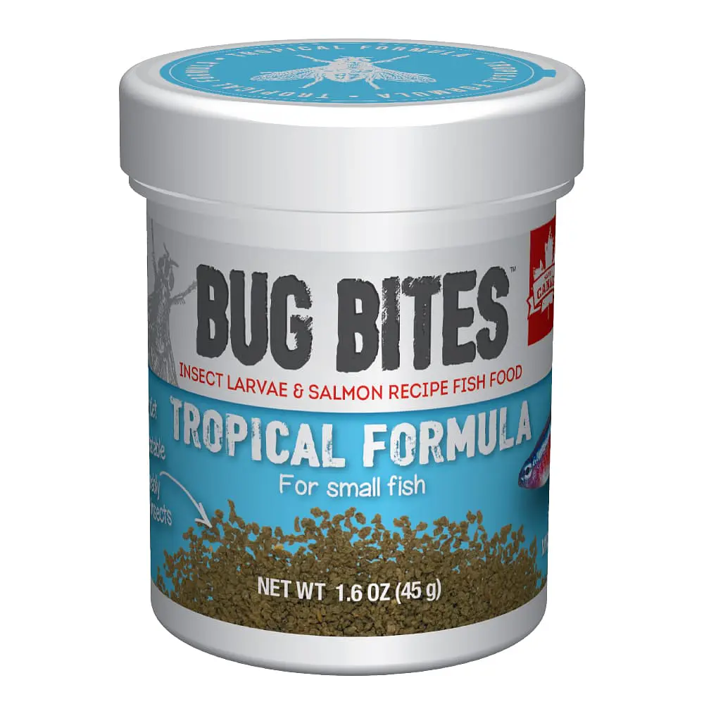 Fluval Bug Bites Tropical Formula (S) 45g