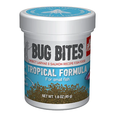 Fluval Bug Bites Tropical Formula (S) 45g