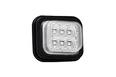 FAROL LAT 6LED CRISTAL 12-24V 634 100X85X35MM