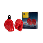 BOCINA CARACOLA ROJA 12V 2X72W 400 Y 500HZ 01 1