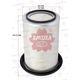 FILTRO AIRE (C30880/2) A-8300 SAKU