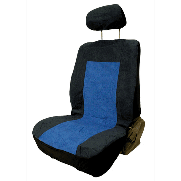 JGO FUNDA ASIENTO 8PZAS TELA AZUL 