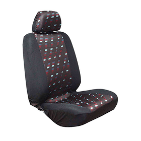 FUNDA ASIENTO 6PCS (2DEL 2TRAS 2CAB)F/BURDEO 