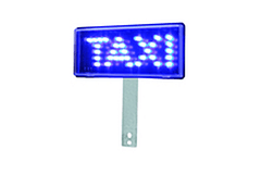 LETRERO TAXI LED AZUL IMBEST