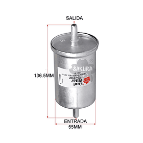 FILTRO COMBUSTIBLE (WK613) FS-2102