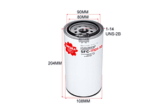 FILTRO SEPARADOR COMBUSTIBLE (WK1176x) 