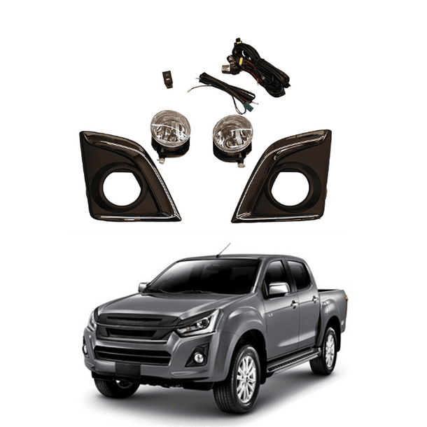 KIT NEBLINEROS CHEVROLET D-MAX 2018-2020 CARRI 1