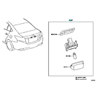 FAROL PATENTE YARIS 2017-2022 812700D200 ORIGINAL TOYOTA 1