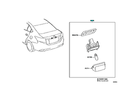 FAROL PATENTE YARIS 2017-2022 812700D200 ORIGINAL TOYOTA