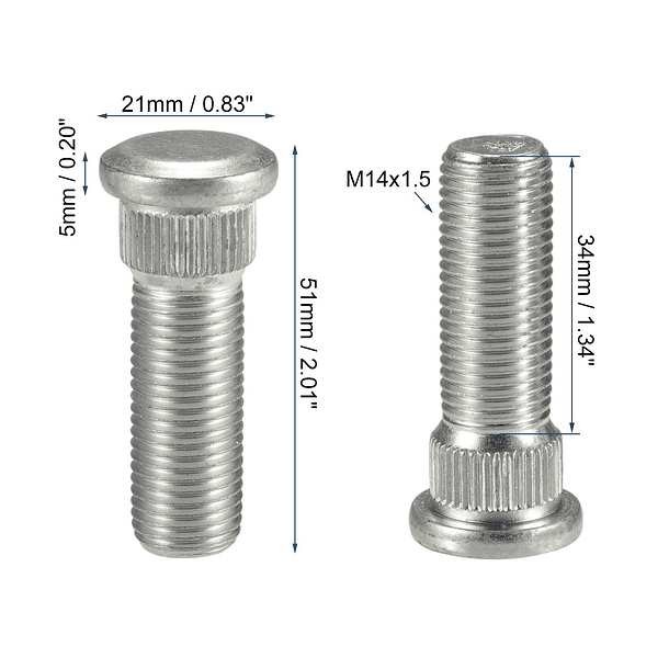 PERNO RUEDA USK* 9094202083 ORIGINAL TOYOTA 2