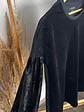 Blusón Negro Mujer de Velvet   - Miniatura 5