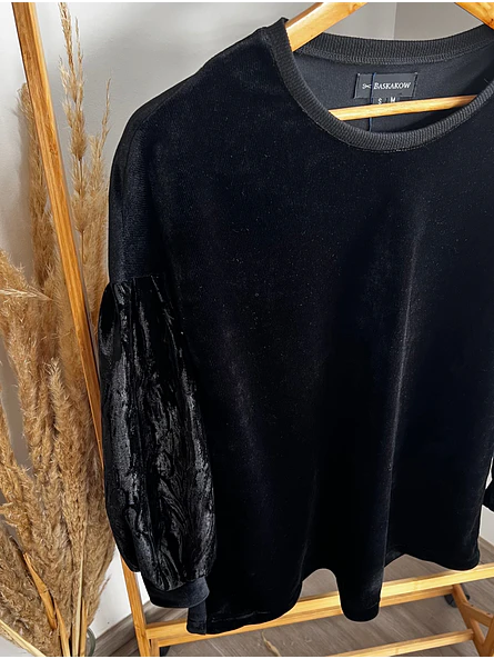 Blusón Negro Mujer de Velvet   6