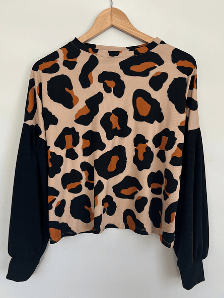 Polerón Dominga Camel Mujer | Look Natural Carobaska 3