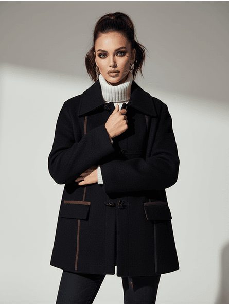 Abrigo Montgomery Escocés 