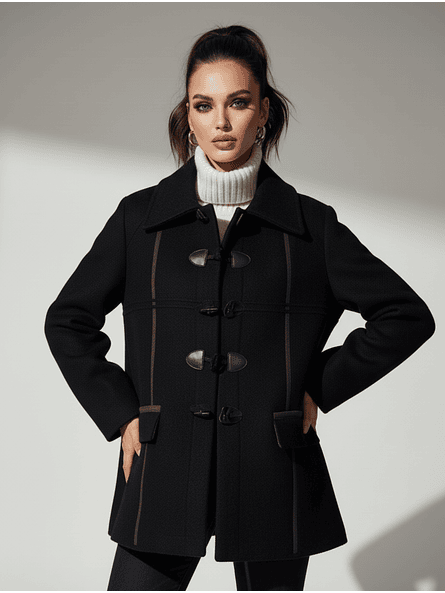 Abrigo Montgomery Escocés 