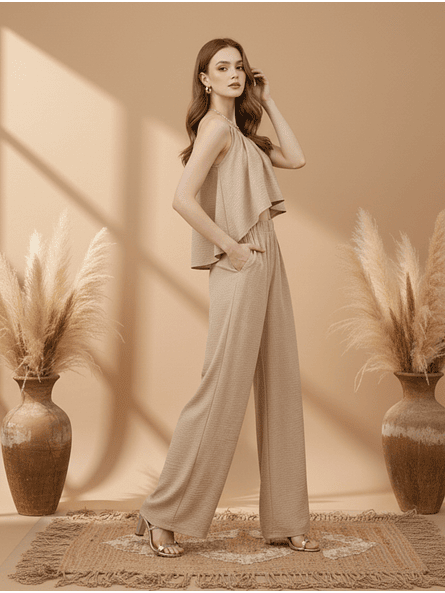 Conjunto Fátima – Elegancia Monocromática y Versatilidad ✨ 6