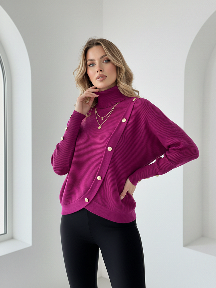 Chaleco con Botones para Mujer – Diseño Moderno y Calidez  1