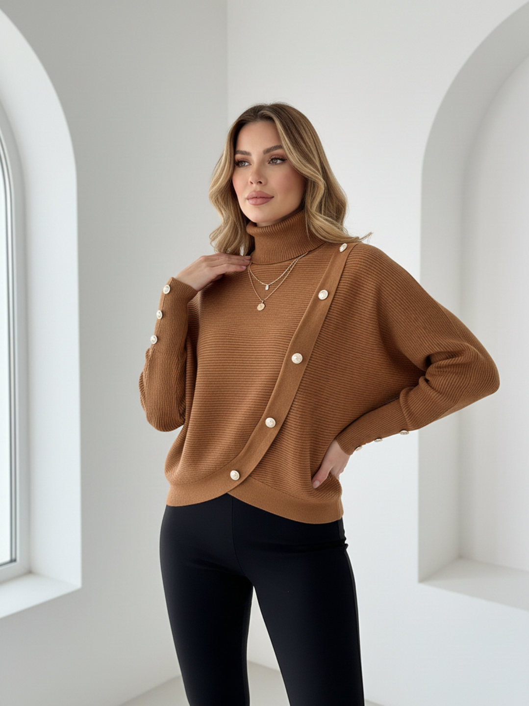 Chaleco con Botones para Mujer – Diseño Moderno y Calidez  6