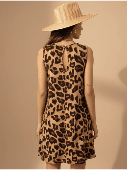 Vestido Animal Print Paris– Suavidad y Tendencia Irresistible ✨ 3