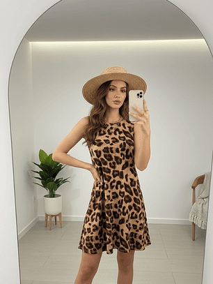 Vestido Paris Animal Print – Suavidad y Tendencia Irresistible ✨