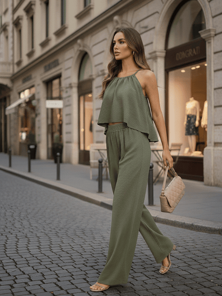 Conjunto Fátima – Elegancia Monocromática y Versatilidad ✨ 9