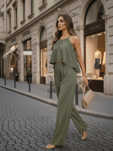 Conjunto Fátima – Elegancia Monocromática y Versatilidad ✨ 9