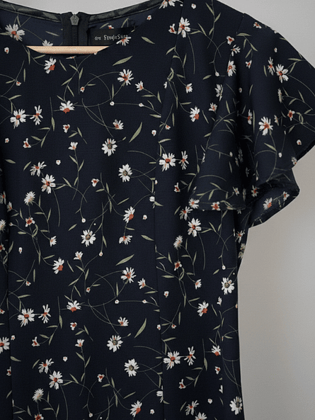 Vestido Corto Floreado Julieta - Diseño de Autor Hecho en Chile❤️‍🔥 9