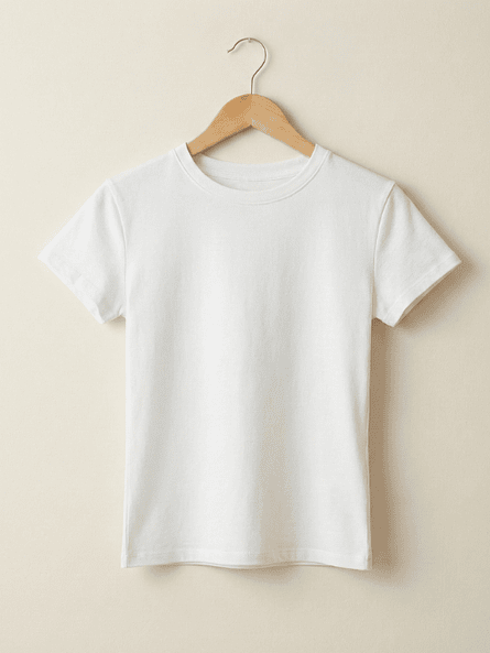 Polera Basic Premium Blanca - Carobaska 2