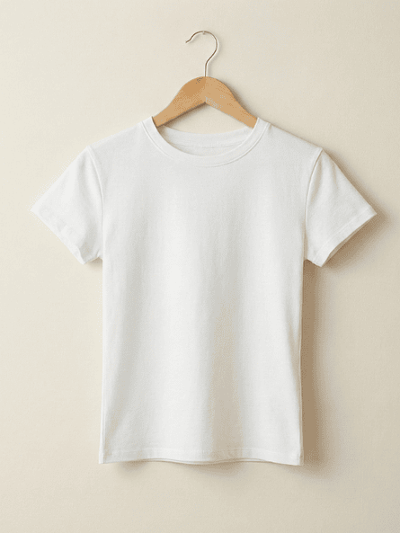 Polera Basic Premium Blanca - Carobaska 2