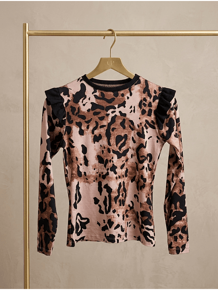 Polera Térmica Animal Print Mocca – Tendencia Invierno 2026 5
