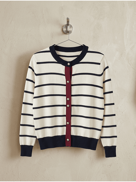 Cardigan de Punto Marinero Premium| Botones 4
