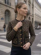 Chaqueta Mujer Animal Print Estilo Chanel | Carobaska - Miniatura 3