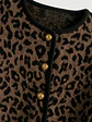Chaqueta Animal Print Café  Estilo Chanel | Carobaska - Miniatura 11