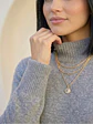 Sweater Térmico Mujer Gris Forrado de Invierno - Miniatura 5
