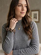 Sweater Térmico Mujer Gris Forrado de Invierno - Miniatura 6